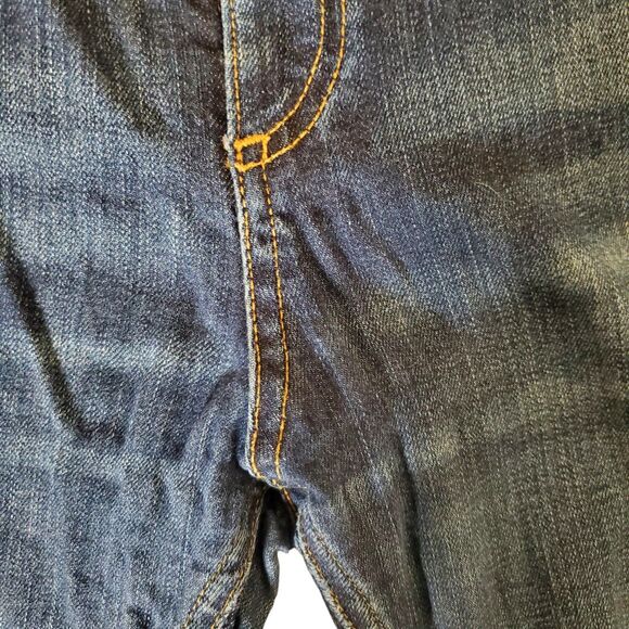 Rag & bone 10 inch Capri Cropped High Rise Jeans in Stanwix Dark Wash Sz 30 - Picture 9 of 9